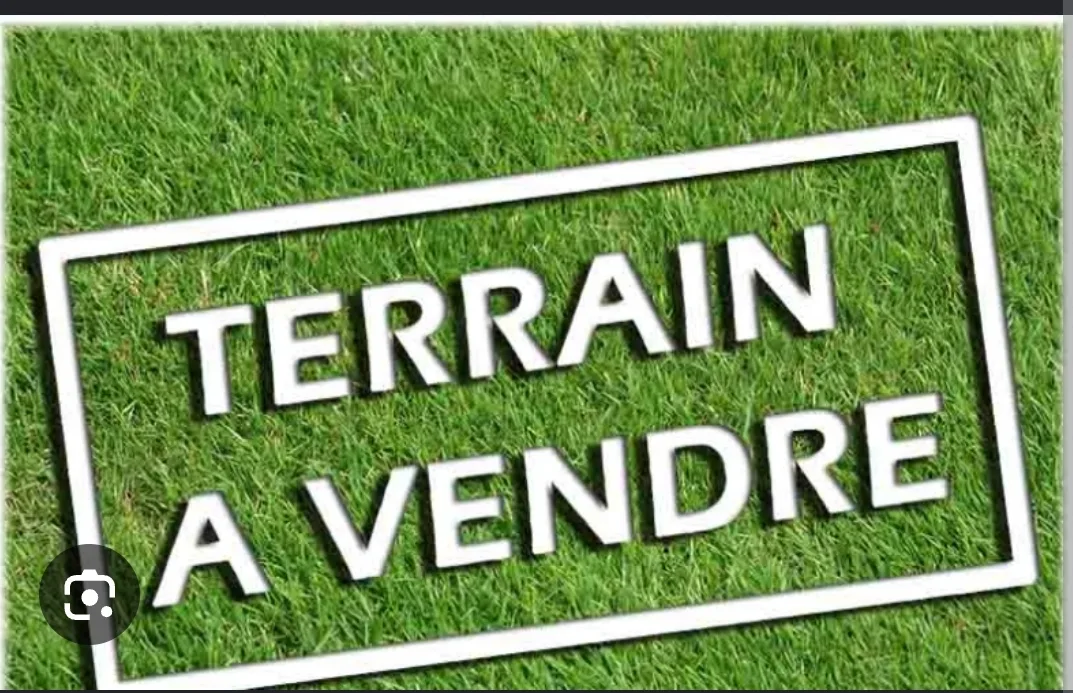 Un terrain à vendre